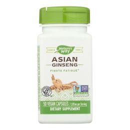Nature's Way - Korean Ginseng Root - 50 Capsules (1x50 CAP)