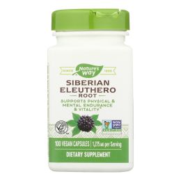 Nature's Way - Siberian Eleuthero Root - 100 Capsules (1x100 CAP)