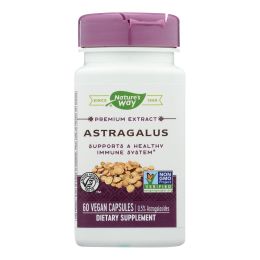 Nature's Way - Standardized Astragalus Root - 60 Vegetarian Capsules (1x60 VCAP)