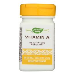 Nature's Way - Vitamin A - 10000 IU - 100 Softgels (1x100 SGEL)