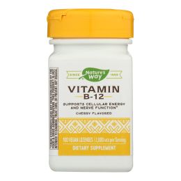 Nature's Way - Vitamin B-12 - 2000 mcg - 100 Lozenges (1x100 LOZ)
