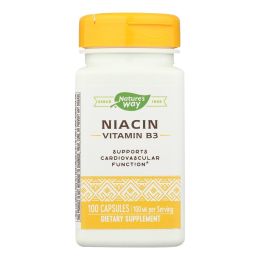 Nature's Way - Niacin - 100 mg - 100 Capsules (1x100 CAP)