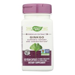 Nature's Way - Standardized Ginkgo - 60 Capsules (1x60 CAP)