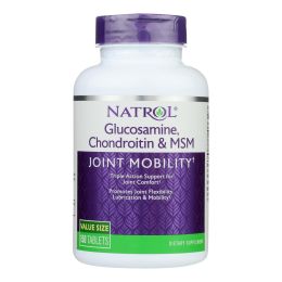 Natrol Glucosamine Chondroitin and MSM - 150 Tablets (1x150 TAB)