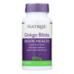 Natrol Ginkgo Biloba - 120 mg - 60 Capsules (1x60 CAP)