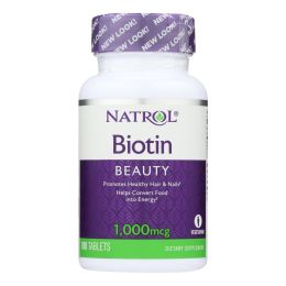 Natrol Biotin - 1000 mcg - 100 Tablets (1x100 TAB)