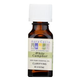 Aura Cacia - Essential Oil Camphor - 0.5 fl oz. (1x.5 FZ)
