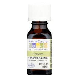 Aura Cacia - Pure Essential Oil Cassia Bark - 0.5 fl oz (1x.5 FZ)
