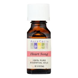 Aura Cacia - Pure Essential Oil Heart Song - 0.5 fl oz (1x.5 FZ)
