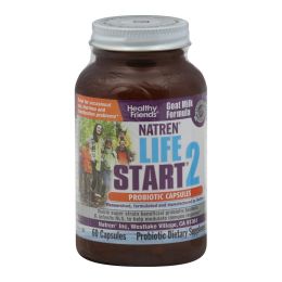 Natren Life Start 2 Probiotics for Adults - 60 Vegetarian Capsules (1x60 CAP)