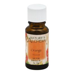 Nature's Alchemy 100% Pure Essential Oil Orange - 0.5 fl oz (1x.5 FZ)