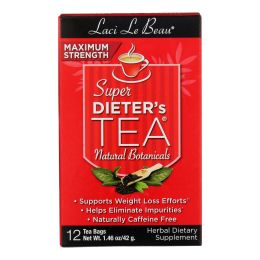 Laci Le Beau Maximum Strength Super Dieter's Tea - 12 Tea Bags (1x12 BAG)