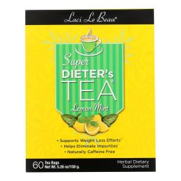 Laci Le Beau Super Dieter's Tea Lemon Mint - 60 Tea Bags (1x60 BAG)