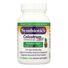 Symbiotics Colostrum Plus Pineapple - 120 Chewables (1x120 TAB)