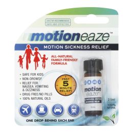 Motioneaze Motion Sickness Relief - Case of 6 - 2.5 ml (6x2.5 ML)