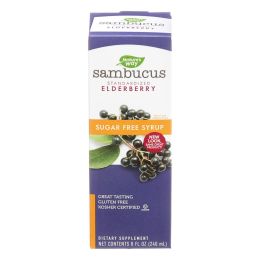 Nature's Way - Sambucus Syrup -Sugar-Free - 8 oz (1x8 OZ)