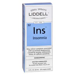 Liddell Homeopathic Insomnia - 1 fl oz (1x1 OZ)