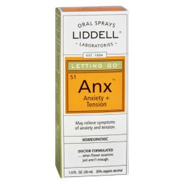 Liddell Homeopathic Letting Go Anxiety Spray - 1 fl oz (1x1 OZ)