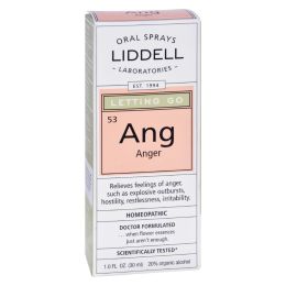 Liddell Homeopathic Letting Go Ang Anger Spray - 1 fl oz (1x1 FZ)