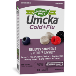 Nature's Way Umcka Cold & Flu Berry (1x20 TAB )