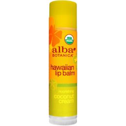 Alba Botanica Coconut Cream Lip Balm (24x.15 Oz)