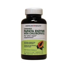 American Health Papaya Enzyme With Chlorophyll (1x250 TAB)