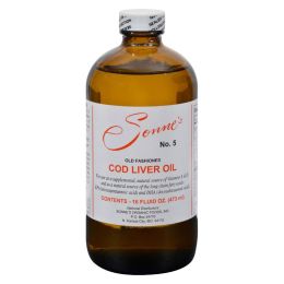 Sonne's Old Fashioned Cod Liver Oil No 5 - 16 fl oz (1x16 FZ)