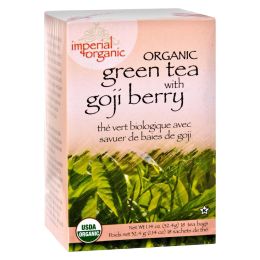 Uncle Lee's Imperial Organic Green Tea with Goji Berry - 18 Tea Bags (1x18 BAG)