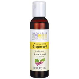 Aura Cacia Grapeseed Oil (1x4 Oz)