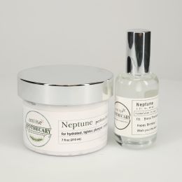 Apothecary Fragrance Oil/Perfume Body Cream Set (Scent: Neptune)